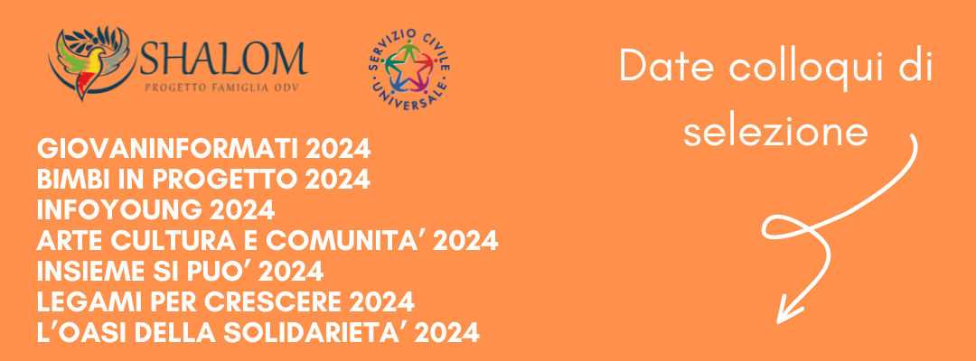 Bando Servizio Civile 2024